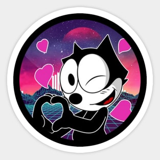 Felix's Reel Adventure Animated Magic in Motion Sticker